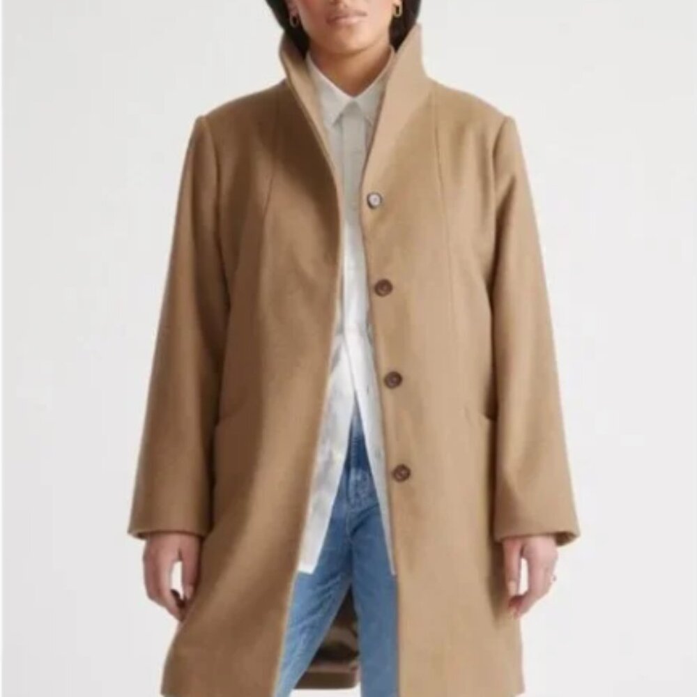 NWOT Quince Italian Wool Cocoon Coat